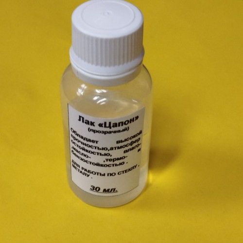 Цапонлак прозорий 30мл (Україна)