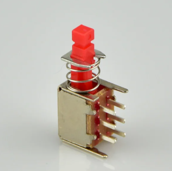 PS-22F03L перемикач кнопочний з фіксацією ON-ON