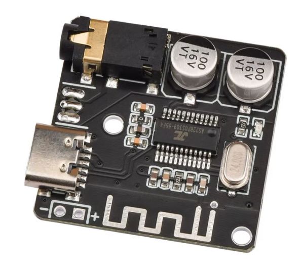 Модуль аудіоприймача VHM-314, Bluetooth 5.0, DC3.7-5V, type C