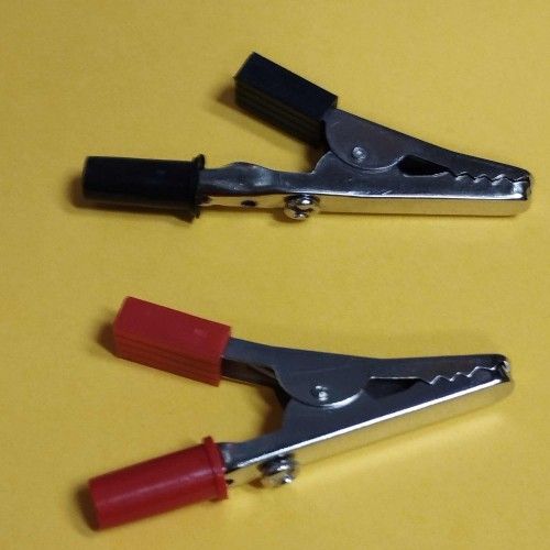 ЗАТИСКАЧ ТИПУ "КРОКОДИЛ" під банан 50/40ММ (VK11163) ЧОРНИЙ