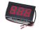 Вольтметр цифровий 4,5-30V вбудований (два дроти) ЧЕРВОНИЙ