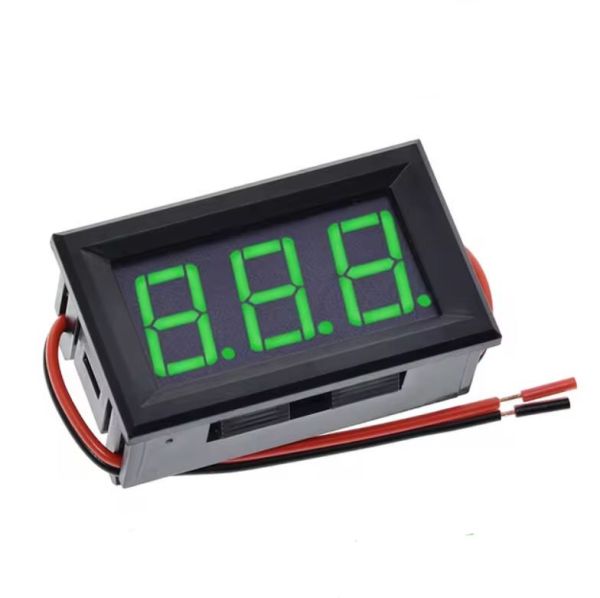 Вольтметр цифровий AC 70-500V вбудований (змінний струм) зелений
