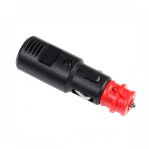 Штекер прикурювача універсальний 12/24V із запобіжником 8A