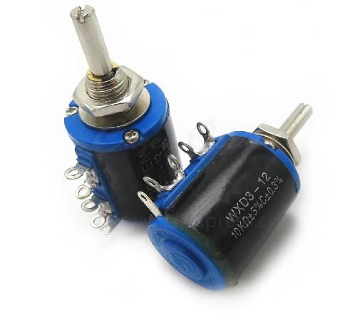 ПОТЕНЦІОМЕТР БАГАТООБОРОТНИЙ WXD3-12-2W 10K