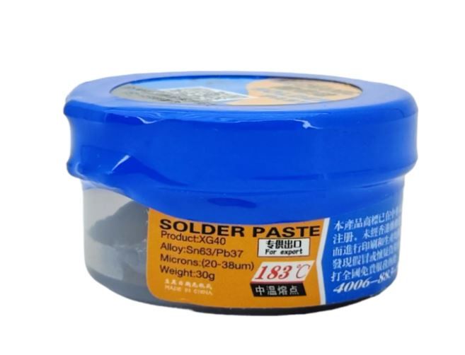 Паяльна паста XG-40 Mechanic, Sn63/Pb37, 30г