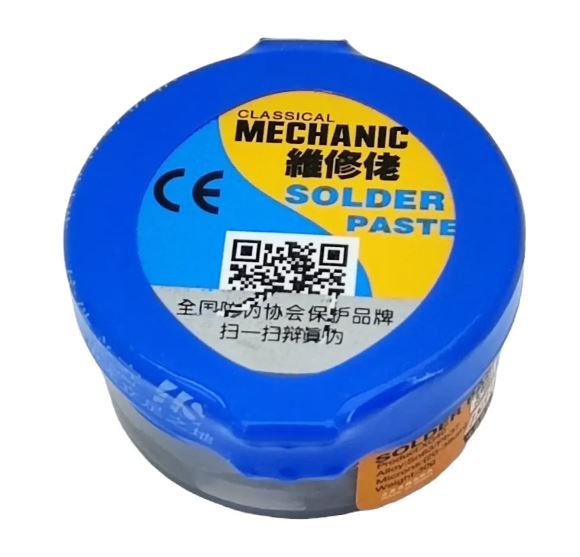 Паяльна паста XG-40 Mechanic, Sn63/Pb37, 30г