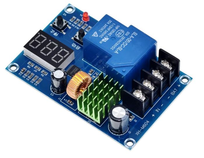 Модуль керування зарядним пристроєм XH-M604, плата захисту акумуляторів постійного струму 6-60 В