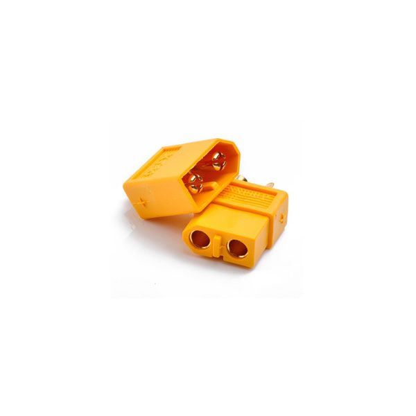 XT60 конектор для підключення Li-Po, Li-on та ін. батарей (пара штекер + гніздо)