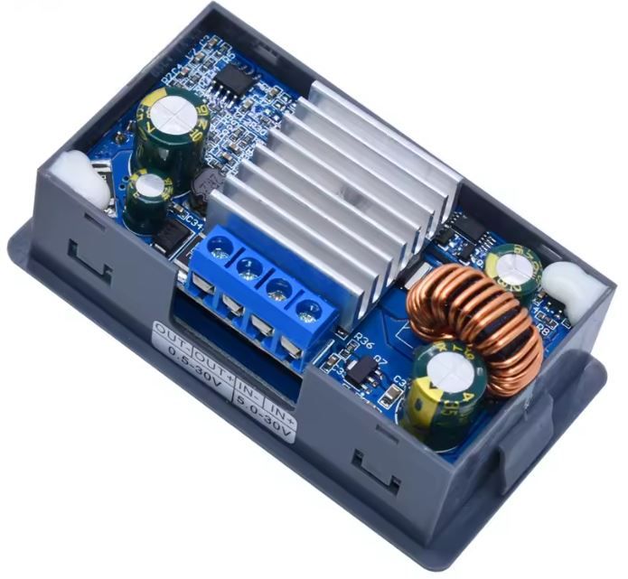 Перетворювач напруги регульований ZK-4KX DC-DC знижуючий підвищуючий  CC/CV 0,5-30V 4A